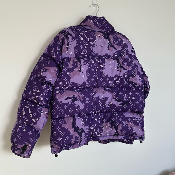 Bravest Studios Purple Camo Puffer NWOT - Picture 6 of 9